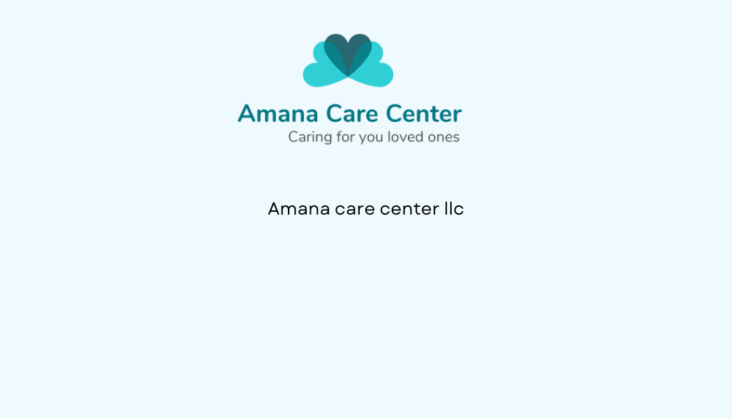 Amana Care Center LLC logo